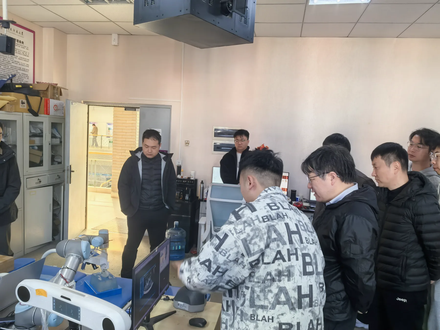 清华大学曹良才老师来访交流照片 10