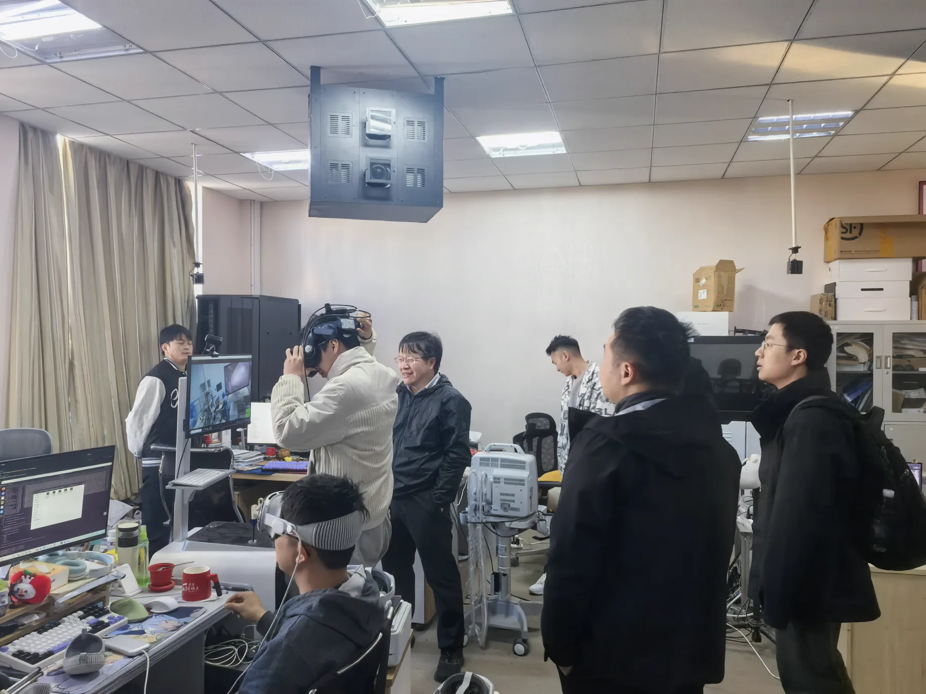 清华大学曹良才老师来访交流照片 5