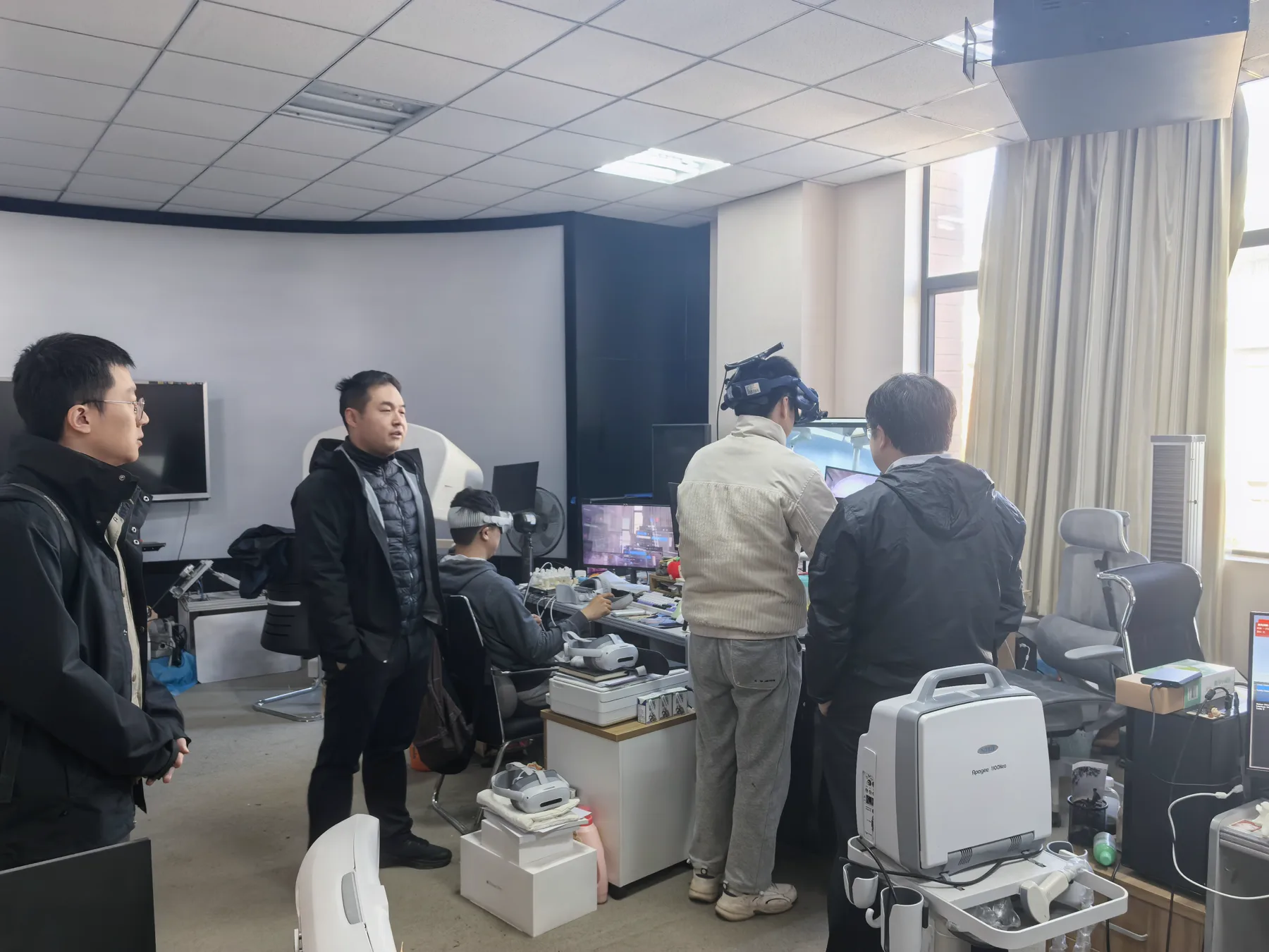 清华大学曹良才老师来访交流照片 6