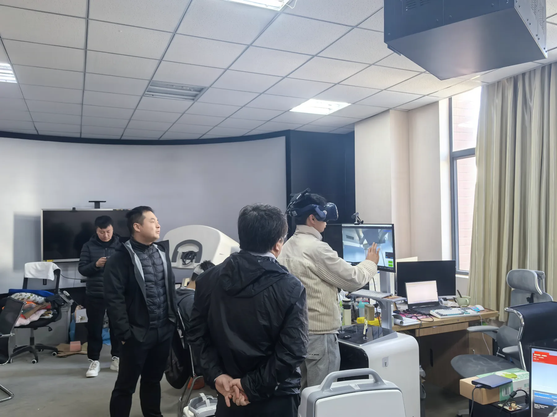 清华大学曹良才老师来访交流照片 7