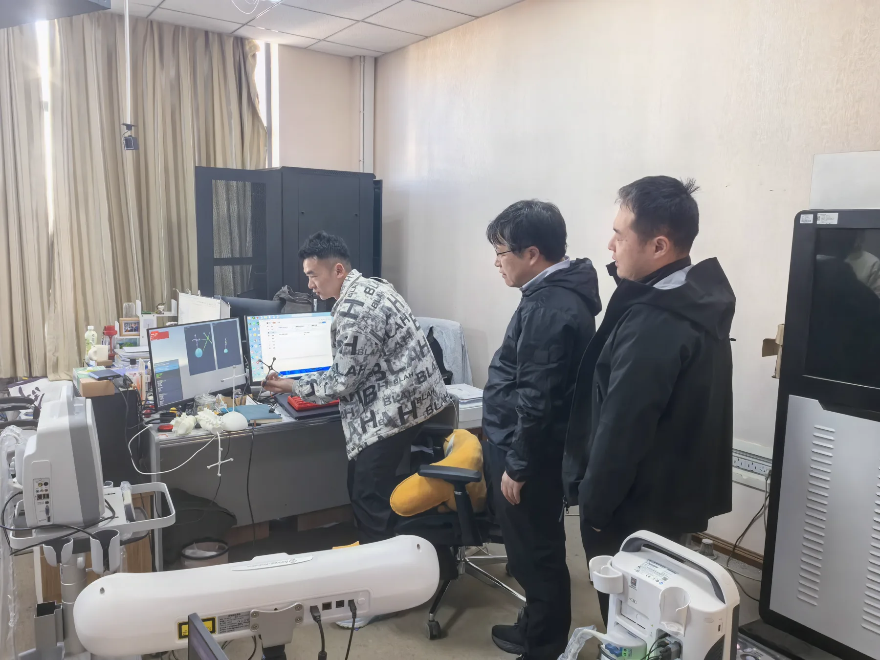 清华大学曹良才老师来访交流照片 8