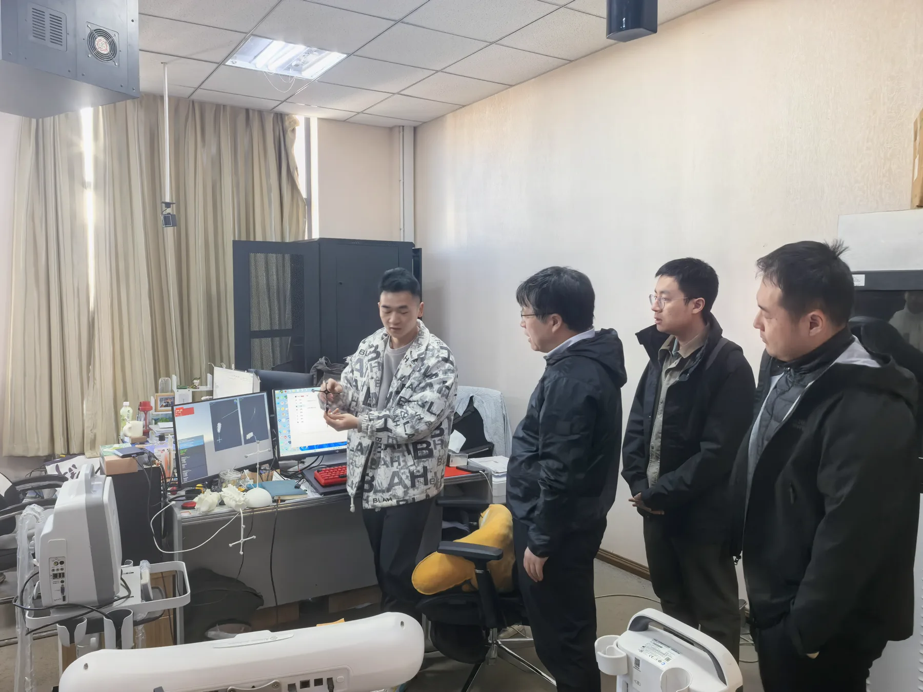 清华大学曹良才老师来访交流照片 9